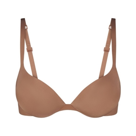NWT SKIMS Ultimate Collection Push Up Plunge Bra in Sienna 42D - Picture 2 of 10